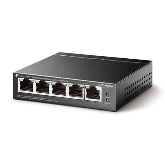 TP-LINK 5 Port Gigabit Desktop Switch with 4-Port PoE